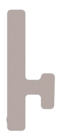 Produktbild UBK 100 003  -  Sichtkante zu Unterflur-Bodenkanal UBK, für 3mm Vertiefung